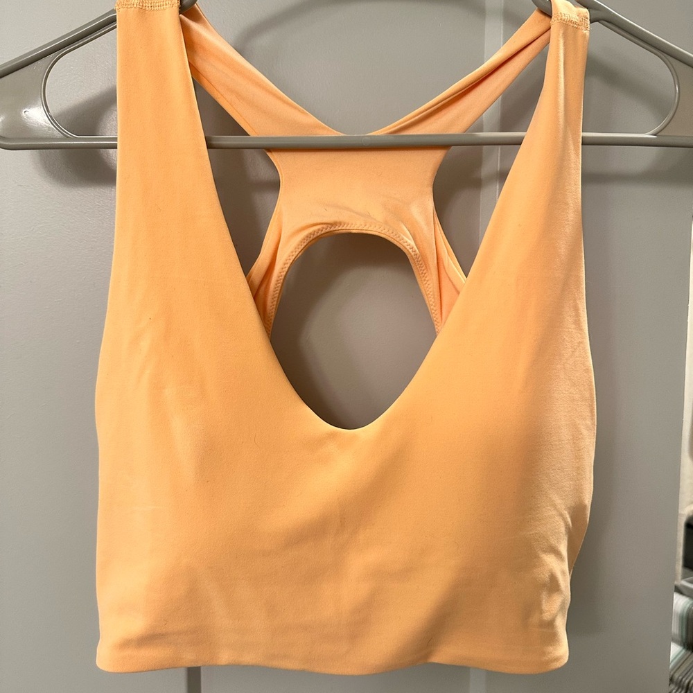 Lululemon Athletica Apricot Sports Bra